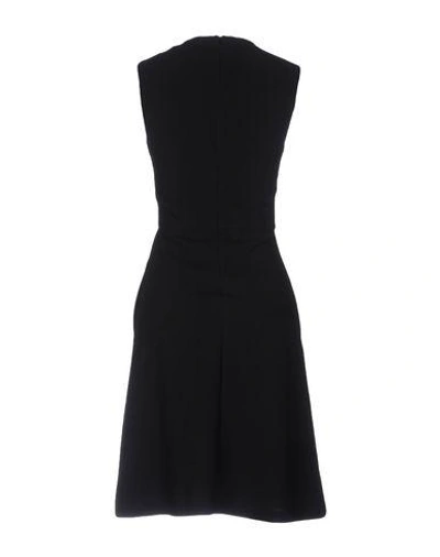 Shop Rosetta Getty Short Dresses In Black