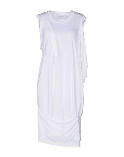 Shop Marques' Almeida Short Dresses In White