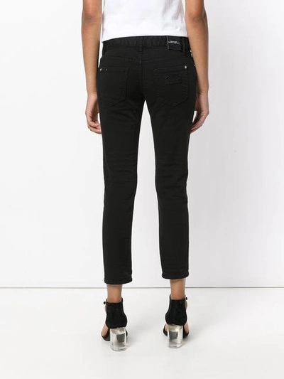 Shop Dsquared2 Cropped Twiggy Jeans