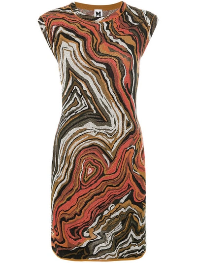 M Missoni Abstract Print Knitted Dress