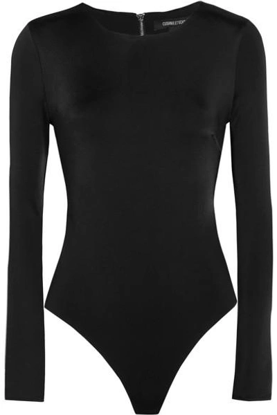 Shop Cushnie Et Ochs Cutout Stretch-jersey Bodysuit