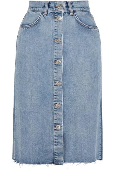 M.i.h Jeans Park Denim Midi Skirt | ModeSens