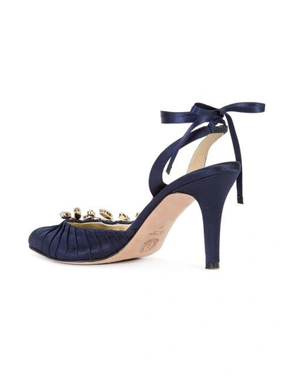 Shop Sarah Flint Luisa Pumps In Blue