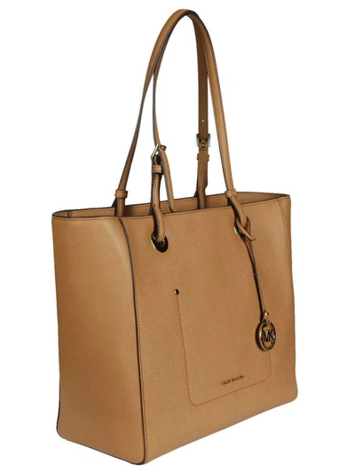 Shop Michael Kors Walsh Tote In Acorn