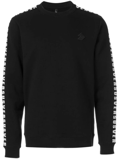 Versus Sweatshirt In Black