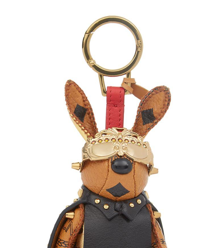 Mcm Rabbit Bag Charm In Brown ModeSens