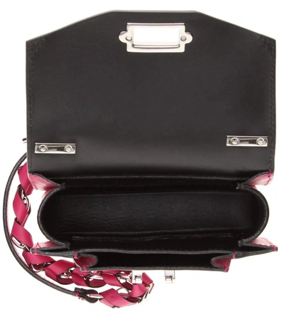 Shop Proenza Schouler Hava Chain Leather Shoulder Bag In Peoey