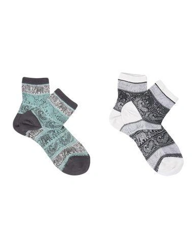 Shop Falke Short Socks In Light Grey