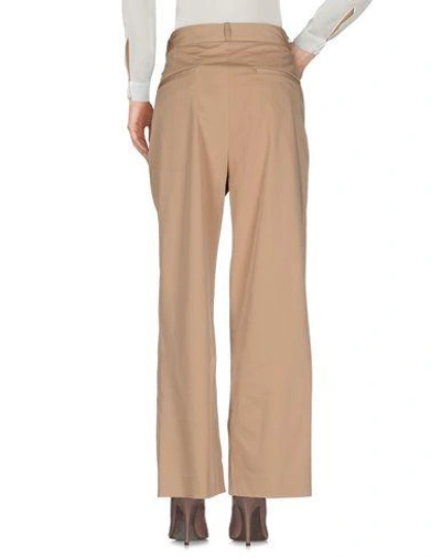 Shop Wood Wood Casual Pants In Camel