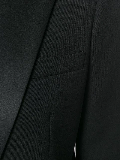 Shop Saint Laurent Classic Dinner Jacket - Black