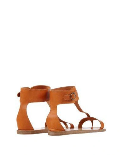 Shop Ndc Sandals In Tan