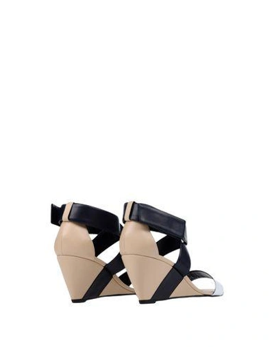 Shop Pierre Hardy Sandals In White
