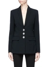 ALEXANDER WANG Split cuff single breasted blazer