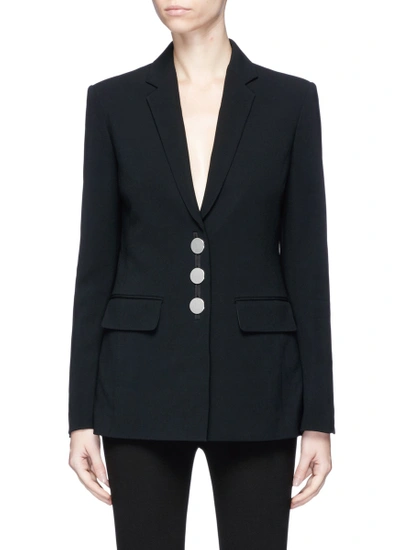 Alexander Wang Split Cuff Single Breasted Blazer