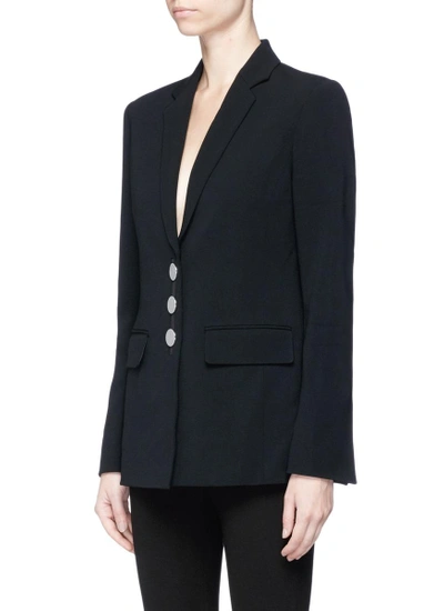 Shop Alexander Wang Split Cuff Single Breasted Blazer