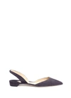 PAUL ANDREW 'Rhea 15' suede slingback flats