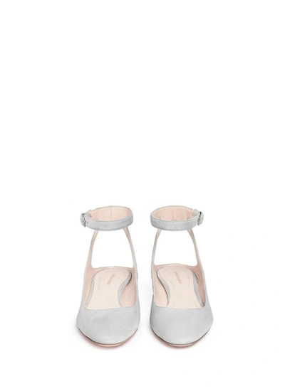 Shop Nicholas Kirkwood 'casati Pearl' Suede Ballerina Flats