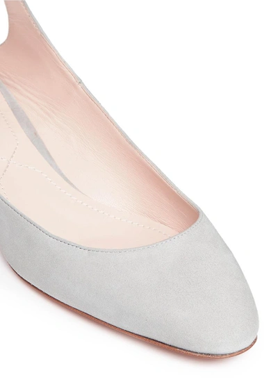 Shop Nicholas Kirkwood 'casati Pearl' Suede Ballerina Flats