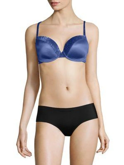 Shop Le Mystere Safari Smoother T-shirt Bra In Ink