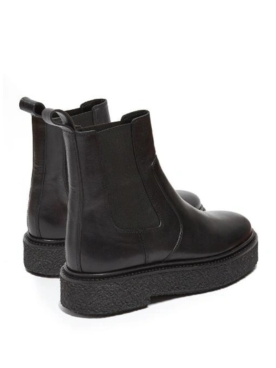 Isabel Marant Celton Leather Chelsea Boots In Black | ModeSens