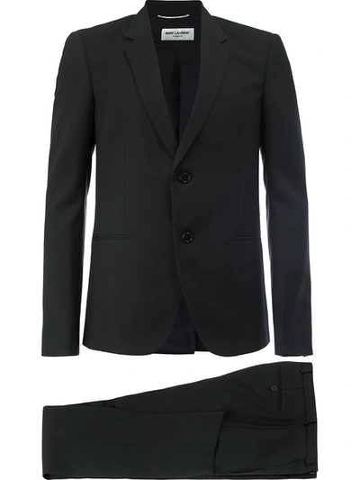 Saint Laurent Classic Two Piece Suit In Black