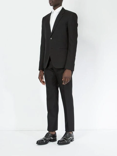 Shop Saint Laurent Classic Two Piece Suit In Black