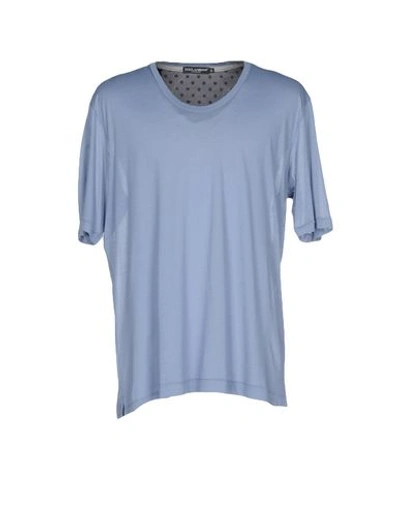 Dolce & Gabbana T-shirts In Sky Blue