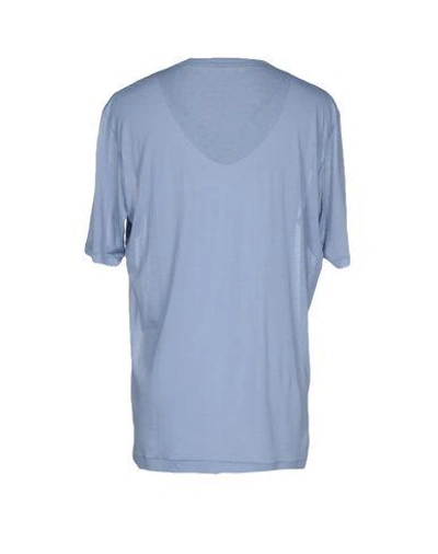 Shop Dolce & Gabbana T-shirts In Sky Blue