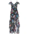 PETER PILOTTO Printed silk georgette dress