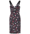 MARC JACOBS Printed stretch-cotton dress