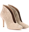 GIANVITO ROSSI VAMP 85 SUEDE ANKLE BOOTS,P00266829