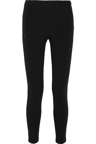 Shop Balenciaga Stretch-ponte Skinny Pants