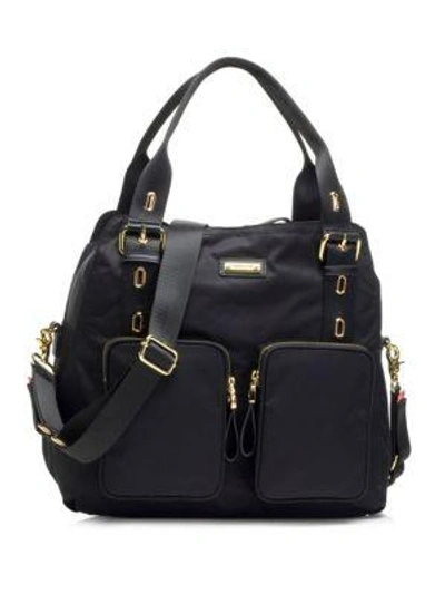 Shop Storksak Alexa Diaper Bag In Black