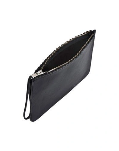 Shop Wood Wood Pouch In Black