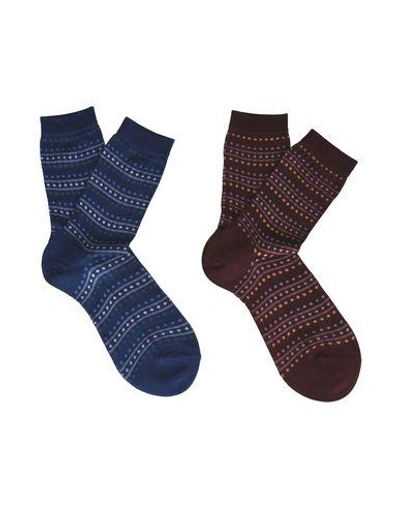 Shop Falke Short Socks In Blue