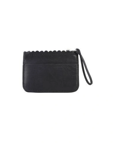 Shop Wood Wood Coin Purses In Black