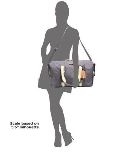 Shop Storksak Travel Duffle Diaper Bag In Grey