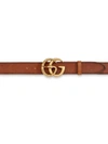 GUCCI Double G Leather Belt