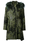FENDI concealed front hooded coat,FF82964IJ12126210