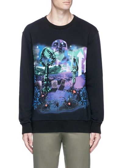 Shop Lanvin 'dune' Print Sweatshirt