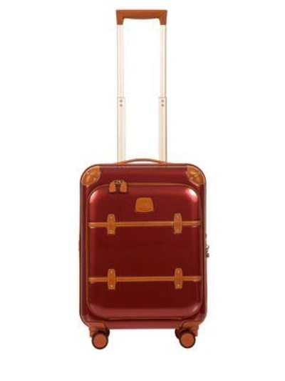 Shop Bric's Bellagio 21" Carry-on Spinner Trunk In Red