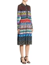 MARY KATRANTZOU Cecile Swan-Print Dress