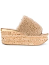 CHLOÉ Camille shearling mules,SHEEPSKIN/SHEARLING100%