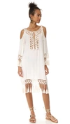 ANNA KOSTUROVA MARRAKESH COLD SHOULDER DRESS