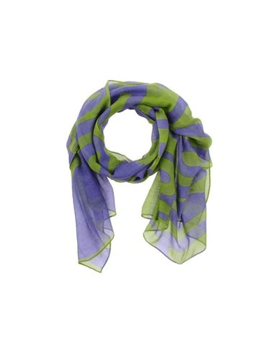 Moschino Oblong Scarves In Purple