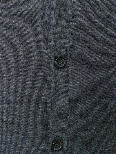 Shop Dsquared2 Classic Cardigan In Grey
