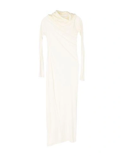 Isabel Benenato Long Dresses In White