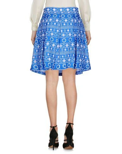 Shop Boutique Moschino Knee Length Skirt In Azure
