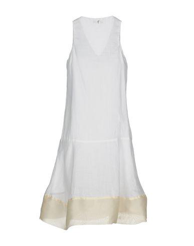 Dondup Knee-length Dresses In White | ModeSens
