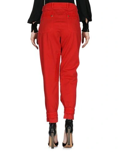 Shop Band Of Outsiders Casual Pants In Red